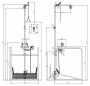  Platformbediende combinatiedouche vrijstaand ET480