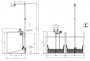  Platvormbediende separate combinatiedouche vrijstaand ET570